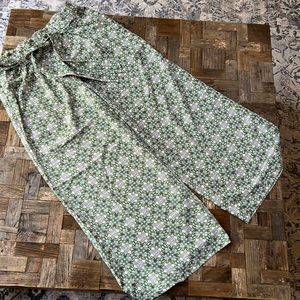 Max Studio Palazzo Wide Leg Cropped Pants NWT